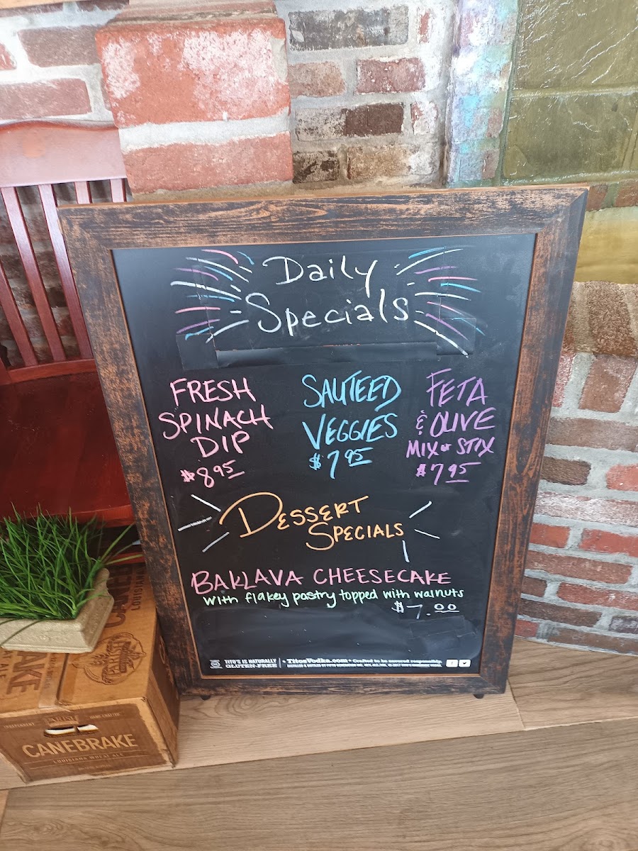 Albasha Greek & Lebanese Menu - Image 4